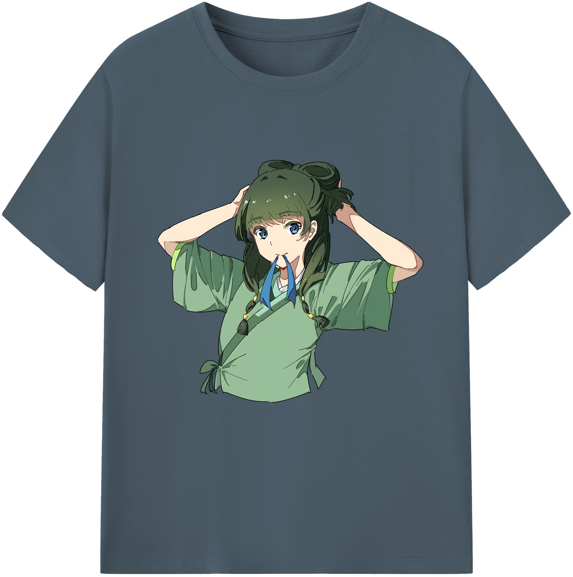 （画像用） 薬屋のひとりごと The Apothecary Diaries 綿100％半袖Tシャツ（フロントプリント）